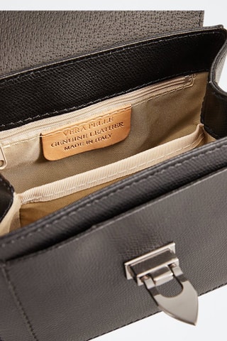 Sac bandoulière en cuir Marceau - Noir