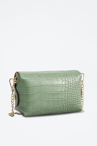 Sac bandoulière en cuir Etienne - Vert