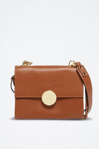 Sac bandoulière en cuir Laurel - Marron