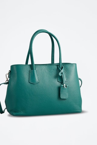 Sac à main en cuir Pia - Vert