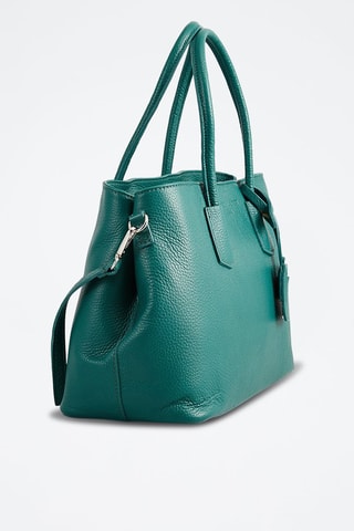 Sac à main en cuir Pia - Vert