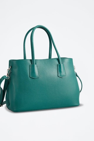 Sac à main en cuir Pia - Vert
