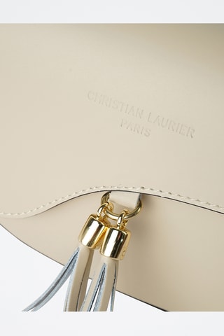 Sac bandoulière en cuir Kena - Beige