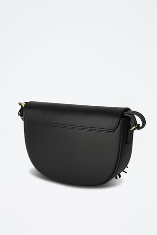 Sac bandoulière en cuir Kena - Noir