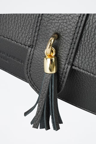 Sac bandoulière en cuir Neve - Noir