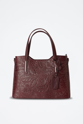 Sac à main en cuir Noor - Violet