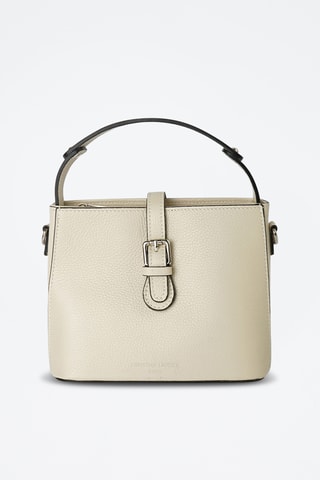 Sac à main en cuir Erya - Blanc