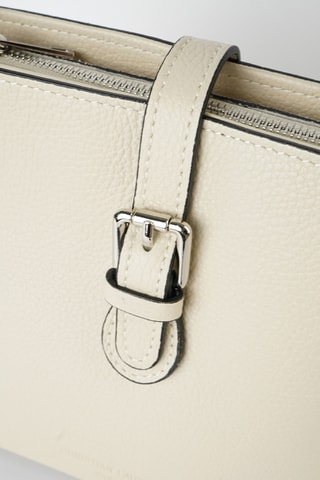 Sac à main en cuir Erya - Blanc