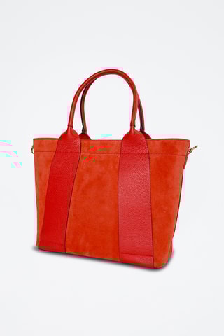 Sac à main en cuir Eris - Rouge - Rouge