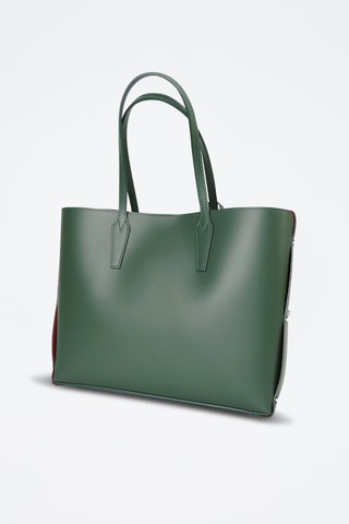 Sac à main en cuir Feria - Vert - Vert