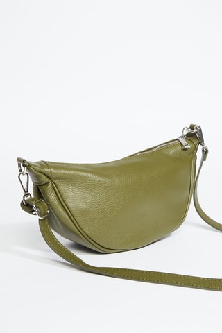 Sac bandoulière en cuir Jonas - Vert