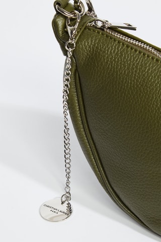 Sac bandoulière en cuir Jonas - Vert