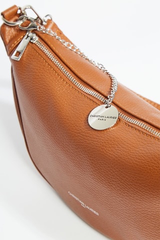Sac bandoulière en cuir Jonas - Camel