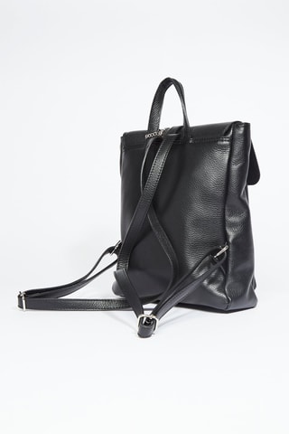Sac à dos en cuir Holy - Noir