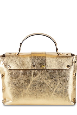Sac à main en cuir Paty - Doré