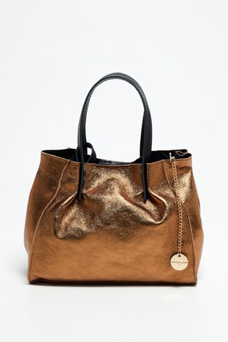 Cabas en cuir Celine Cuivré - Marron
