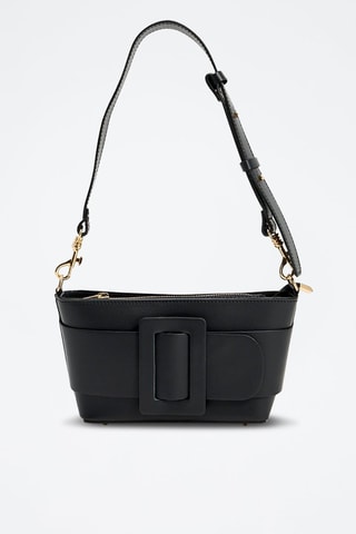 Sac bandoulière en cuir Selah - Noir