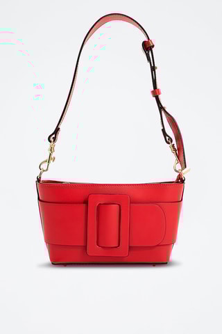 Sac bandoulière en cuir Selah - Rouge