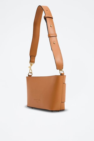 Sac bandoulière en cuir Selah - Camel