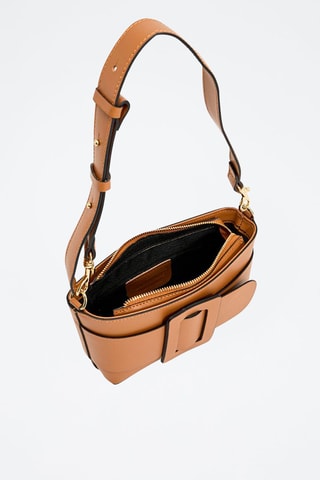 Sac bandoulière en cuir Selah - Camel