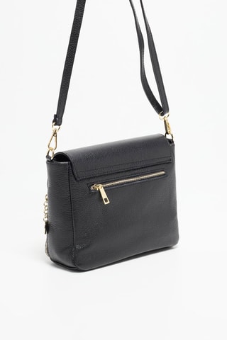 Sac bandoulière en cuir Marion - Noir