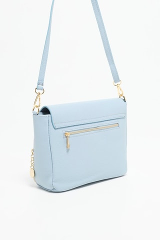Sac bandoulière en cuir Marion - Ciel