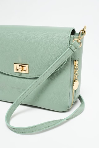 Sac bandoulière en cuir Marion - Vert