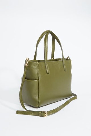 Sac bandoulière en cuir Maeve - Vert