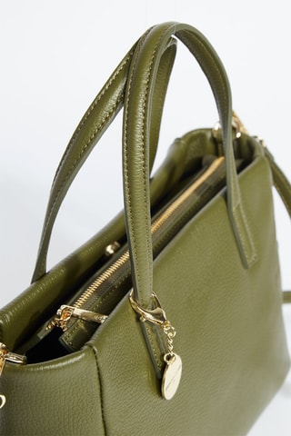 Sac bandoulière en cuir Maeve - Vert