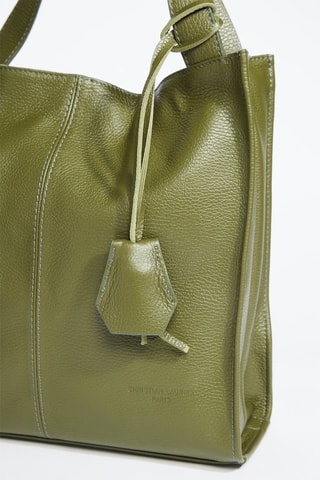 Sac à main en cuir Agathe - Vert