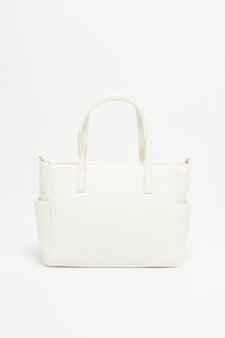 Sac à main en cuir Maeve - Blanc