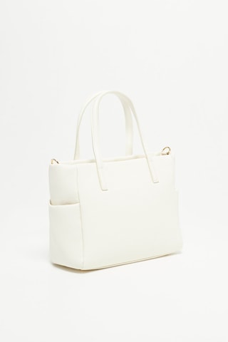 Sac à main en cuir Maeve - Blanc