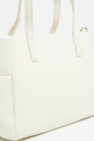 Sac à main en cuir Maeve - Blanc