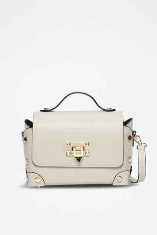 Sac bandoulière en cuir Mila - Beige