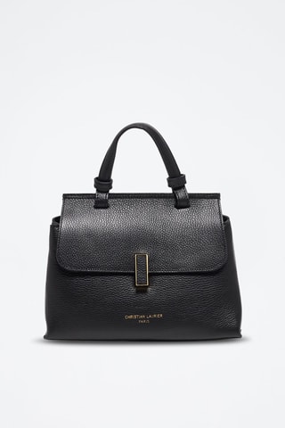 Sac bandoulière en cuir Ciara - Noir