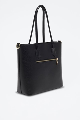 Sac à main en cuir Mary - Noir