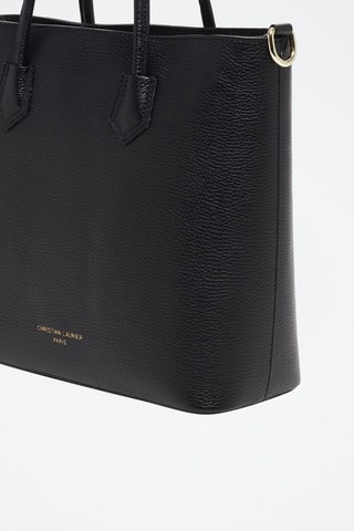 Sac à main en cuir Mary - Noir