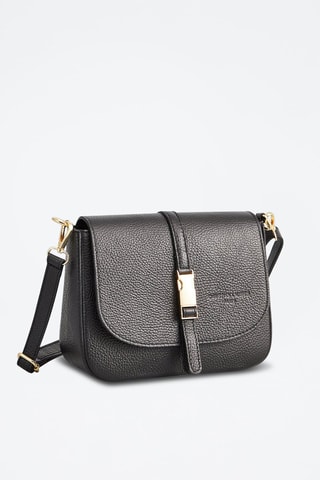 Sac porté épaule en cuir Chloé - Noir