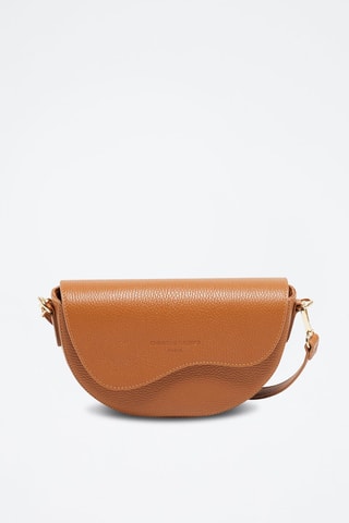 Sac porté épaule en cuir Loewe - Camel