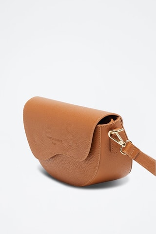 Sac porté épaule en cuir Loewe - Camel