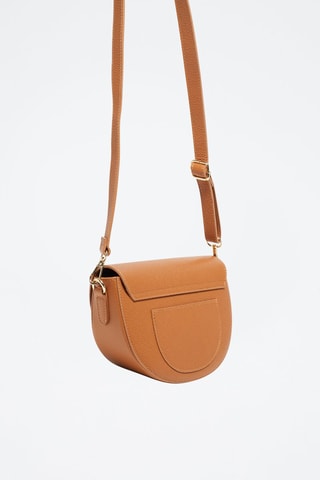 Sac porté épaule en cuir Loewe - Camel