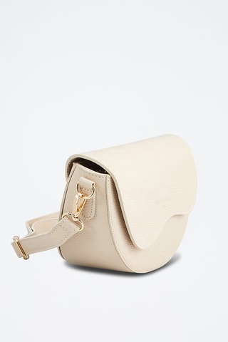 Sac porté épaule en cuir Loewe - Blanc