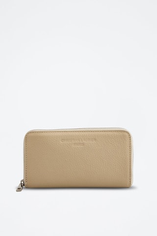 Compagnon en cuir Mony - Beige