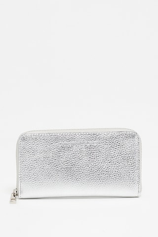 Compagnon en cuir Mony - Argenté