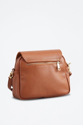 Sac bandoulière en cuir Beeza - Camel