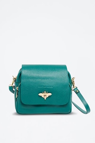 Sac bandoulière en cuir Beeza - Vert