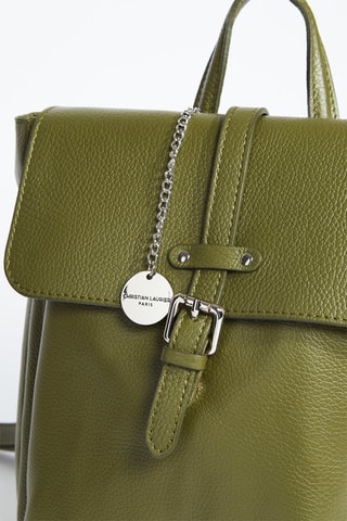 Sac à dos en cuir Holy - Vert