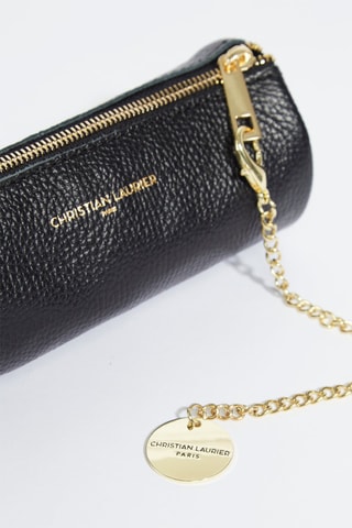 Trousse en cuir Lanae - Noir