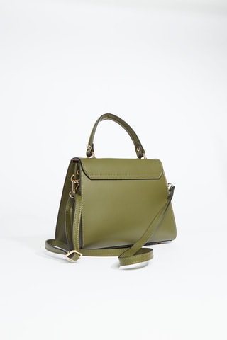 Sac bandoulière en cuir Allana - Vert
