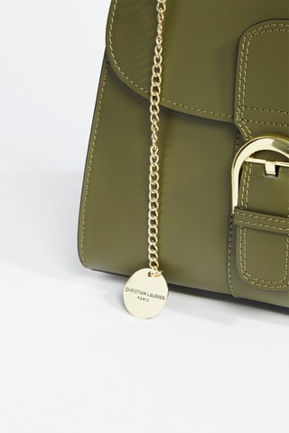 Sac bandoulière en cuir Allana - Vert